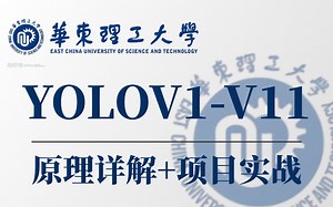 目标检测入门必学！华理博士精讲YOLOV1~V11目标检测算法原理/部署/源码/应用，究极通俗易懂（深度学习/计算机视觉）