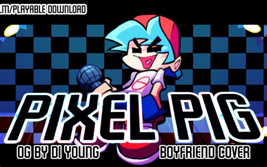 【FNF】Pixel pig Boyfriend Cover