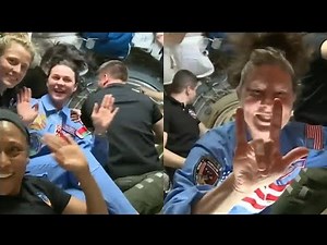 Soyuz MS-25 hatch opening