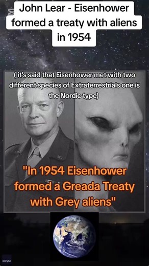 😱 Secret 1954 Alien Treaty?! The Dwight D. Eisenhower Story Explained 👀