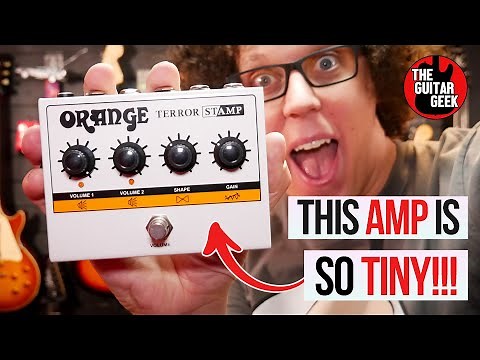 Tube Amp that fits on your pedalboard - First Look at the Orange Terror STAMP