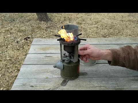 Vintage 1944 Coleman U.S. Camp Stove Overview from WW2