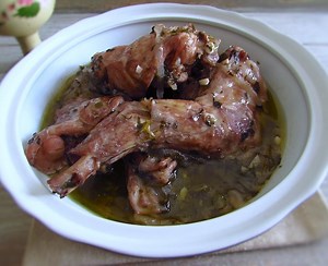 Coelho à Caçador (Portuguese Rabbit Stew) Recipe | Food From Portugal