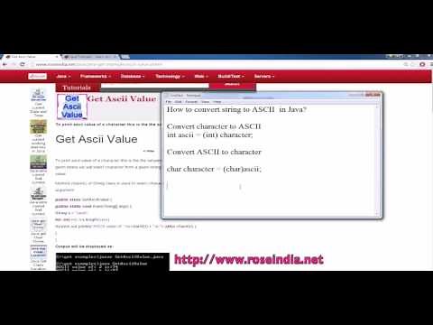 How to convert string to ASCII in Java?