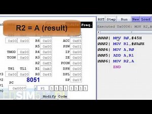 8051 microcontroller programming