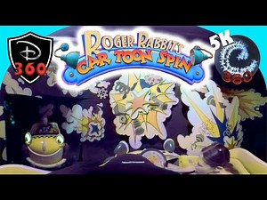 Roger Rabbit's Car Toon Spin 360 FULL RIDE Disneyland California