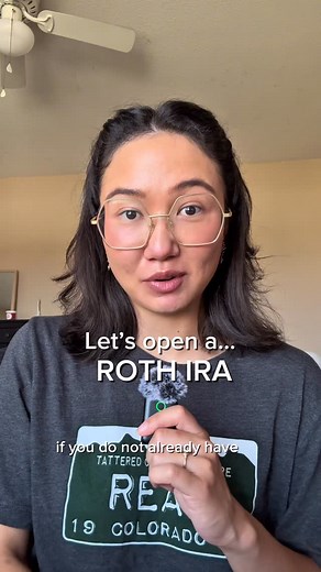 Rebecca Sowden on Instagram: "Open a ROTH IRA if you haven’t already! Remember to invest the money you’ve contributed. 1) Go into @fidelityinvestments or @vanguardgroup to create an account an open a ROTH IRA. 2) Connect your account to your bank to contribute funds. Max $7,000/Yr 3) INVEST your contributions. Index funds are typically preferred by the majority. You did it!!🥳 Investing gets easier the more you do it. #rothira #investing #myinvestments #personalfinance #moneytips #retirementplan