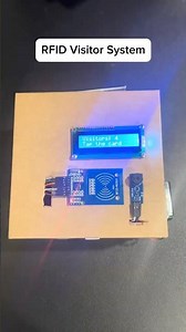 ESP32 RFID Visitor Counter System #esp32 #iot #arduinoproject #arduino #electronics