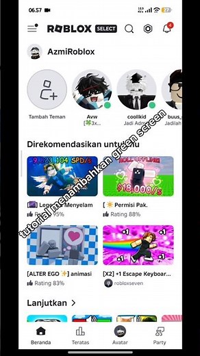 Cara menambahkan green screen di Roblox#roblox#tutorial #edit #capcut #robloxedit #like #subscribe