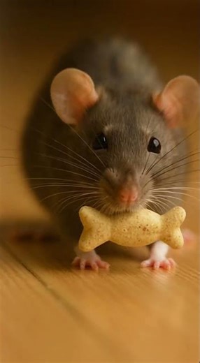 “The Cat’s Ultimate Jump Scare – Rat Prank Level 1000 😂🐭”