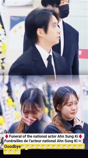 Funérailles de l’acteur national Ahn Sung Ki 🇰🇷
