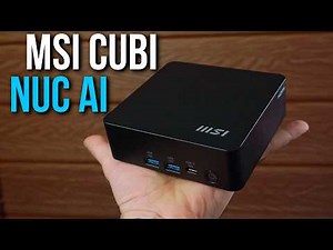 Can This Tiny PC Replace My Main Computer? MSI Cubi NUC AI
