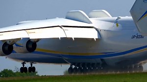 9.4K views · 233 reactions | The largest aircraft in the world ANTONOV AN-225 "Mriya" - Awesome Takeoff and Demo of Maneuverability | MEGA STORM | Facebook