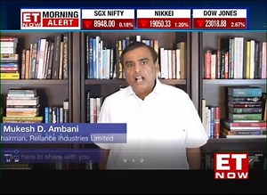 9.3K views · 174 reactions | Delighted to welcome Facebook as our long-term & esteemed partner. Partnership to be great catalyst to make #India the world's leading digital society, says #MukeshAmbani on the #RelianceJio and #Facebook deal. | ET NOW | Facebook