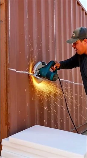 Rusted Desert Container to Modern Desert Home | Satisfying Timelapse Build