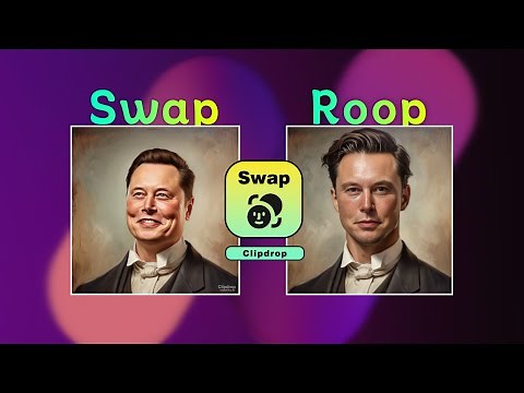 Stability.AI悄然上线换脸应用swap，效果相当炸裂！The face swapping effect by SWAP released by Clipdrop is incredible.