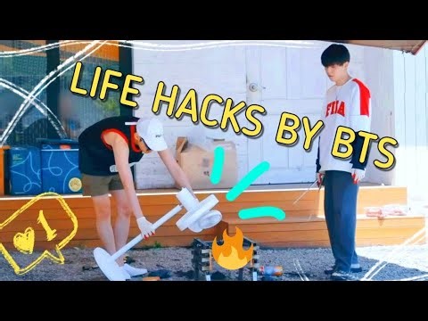 Useful Life Hacks by BTS members