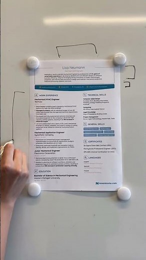This is how your resume should look & how it should be structured. #resumetips #resume #jobseekers