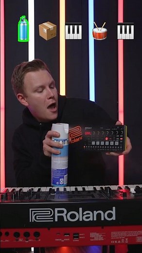 Sampling RANDOM stuff (with the Roland P-6)