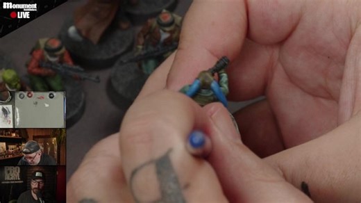 MAR 18 - Painting with 1-Step! | Put Paint... ON MODEL.