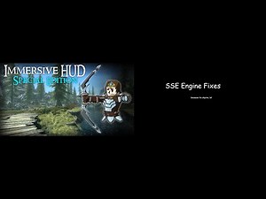 2021 how to Install SSE Engine Fixes and I HUD Short