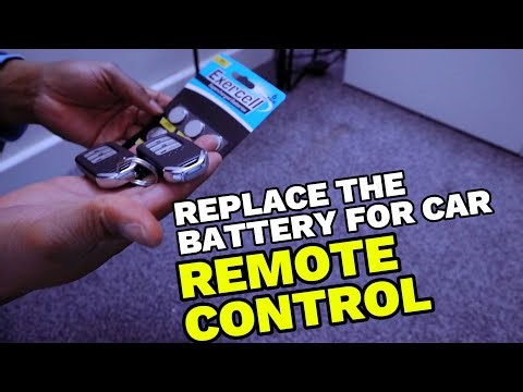 How To Replace the Battery for Car Remote Control