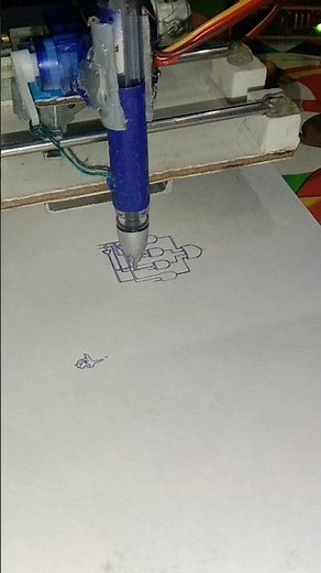 Mind-Blowing CNC Plotter in Action! 🔥 Watch This DIY Drawing Machine Create Magic! 🎨✨ #Arduino #CNC