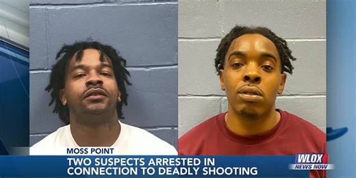 Two suspects arrested for involvement in August 2024 shooting in Moss Point