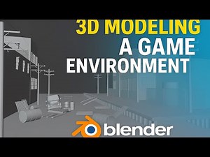 How to Model a Game Environment in Blender Step by Step