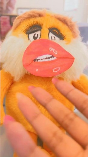preppy lorax makeover!! ::🌴🧡💄 #preppy #foryou #preppyoreo #trending #skincare #aesthetic #funny