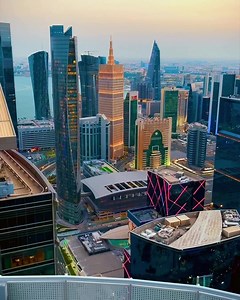 5.4K views · 197 reactions | The glittering #Doha skyline is best...