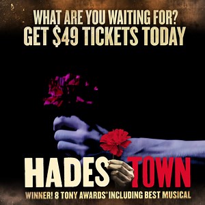 2.2K reactions · 91 shares | Get $49 tickets to HADESTOWN, Broadway’s Tony-winning Best Musical. It’s the hottest place to be this summer! | Hadestown | Facebook
