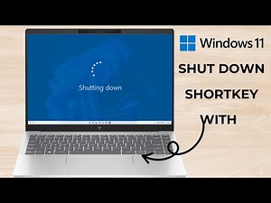 How to Shut Down Laptop with Keyboard (Windows 11)