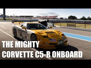 Corvette C5-R onboard - Paul Ricard circuit