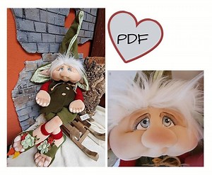 PDF Sewing Pattern Elf Con Tutorial Step by Step E Foto - Etsy