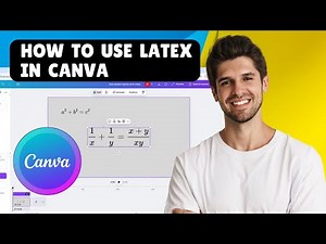 How to Use LaTeX in Canva to Add Math Equations Easily!