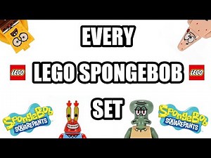 EVERY LEGO SPONGEBOB SQUAREPANTS SET (LEGO SPONGEBOB SQUAREPANTS HISTORY)