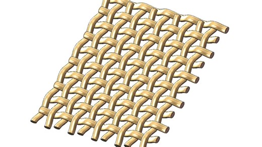 SolidWorks怎么快速画一个编织网？看完这个视频你应该就会了，先这样再那样就搞定了！5分钟速成！