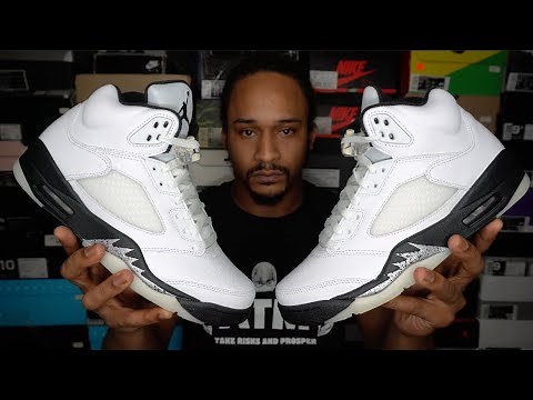 Reverse Metallic Jordan 5 Review with on Feet Footage