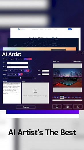 Introducing MSI AI Artist – The Best Local Text-2-Image Services In this shorts we will show you why MSI AI Artist is the best text 2-image services in the market. | MSI Gaming