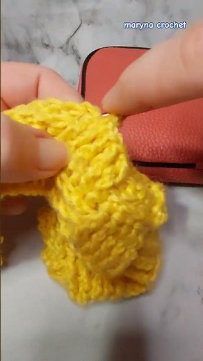 Very easy crochet stitch tutorial pattern. Slow crocheting for beginners #crochetblog #diyidia