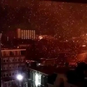 167K views · 123 shares | This isn't snow falling from the sky, it's embers from a New Year's Eve bonfire which burnt out of control. Read more: https://bit.ly/2RrO1y3 | ITV News | Facebook