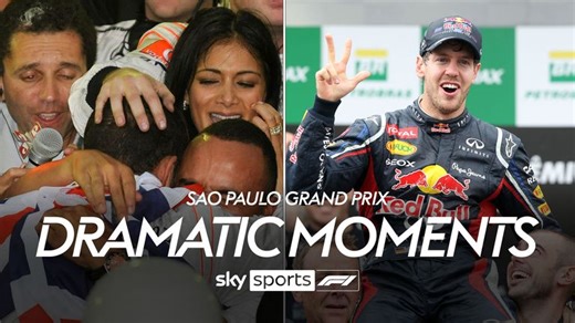 Sao Paulo Grand Prix: Six iconic Interlagos moments, including Ayton Senna, Lewis Hamilton and Max Verstappen