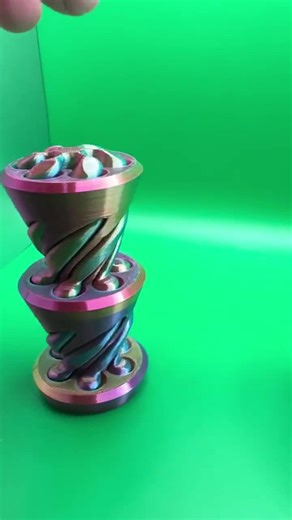 Stacked Helix Impossible Cone Pass Through, 3d Printed Fidget Cone/ Tower - Etsy