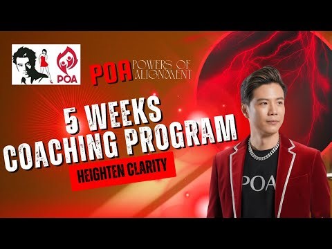 5-Week POA program - Awareness → Progress → Alignment → 9 Relationships → Reward