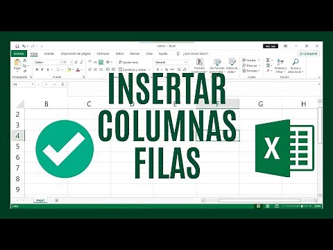 Cómo insertar columnas y filas en Excel