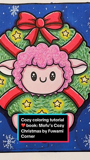 Guía de coloreo: Mofu’s Cozy Christmas