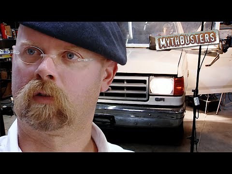 Will a Bullet Used as a Fuse Fire in a Vehicle? | MythBusters
