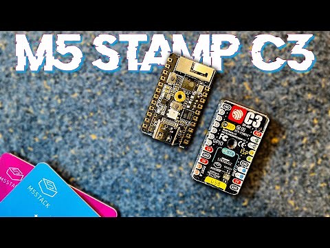 Introduction & Getting Started with M5Stamp C3 based on ESP32 C3 chip