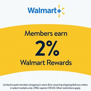 939 reactions · 61 shares | Join Walmart+ to earn 2% when you shop online & in-store. That's up to $500 savings on future Walmart purchases! | Walmart | Facebook